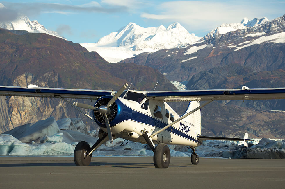 Mountain Flying Service flightseeing and charter flights Skagway, Haines Alaska.